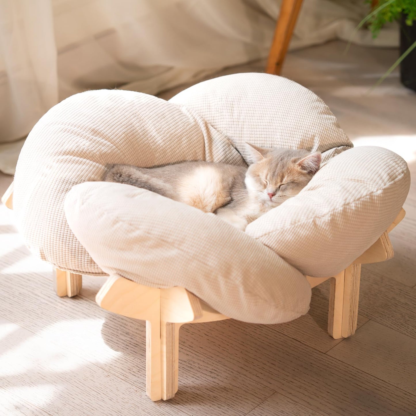 CHEERHOME PETS Elevated Cat Bed for Indoor Cats Couch. Chosen for real quality, fits naturally into