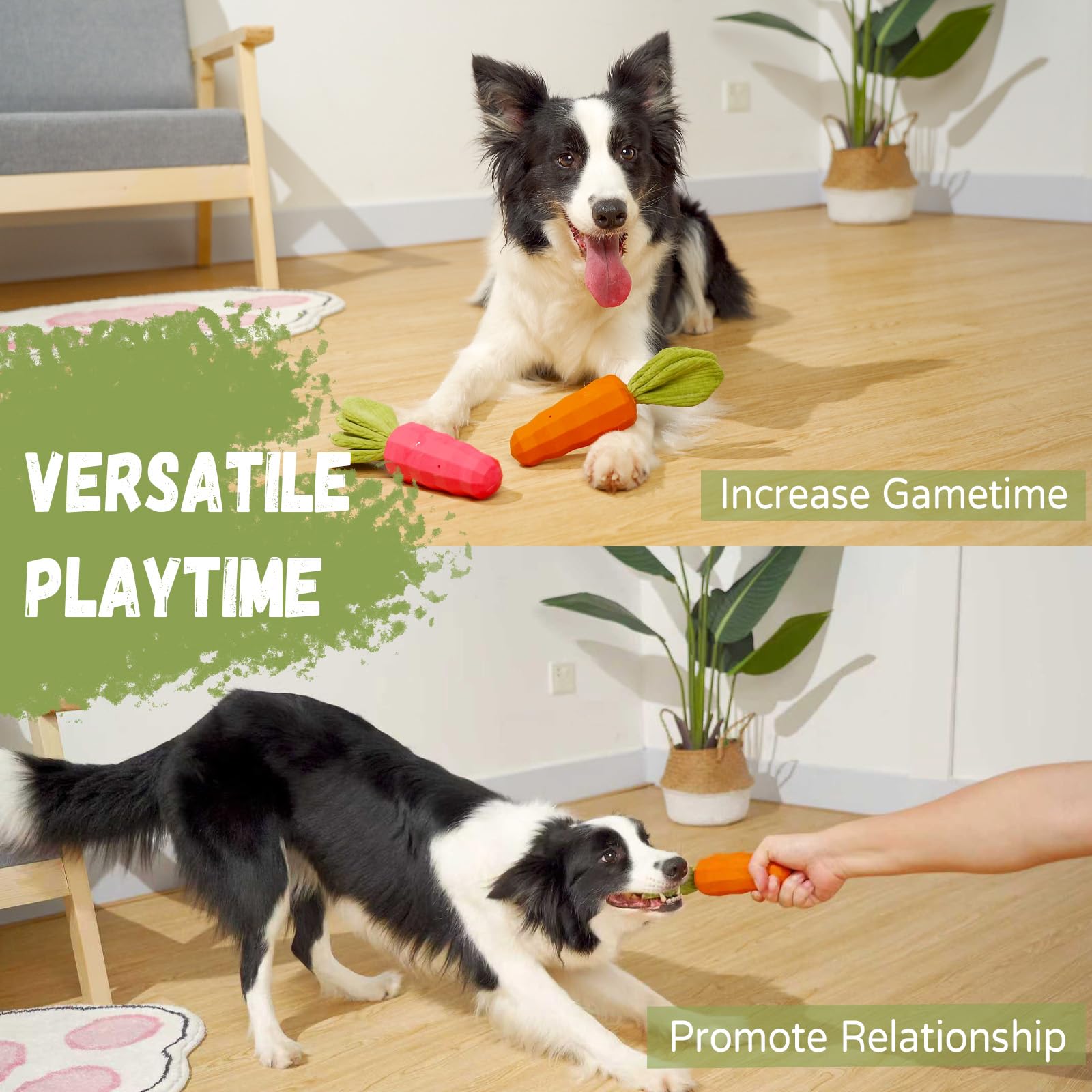 MewaJump Dog Chew Toys for Aggressive Chewers. Chosen for real quality, fits naturally into modern