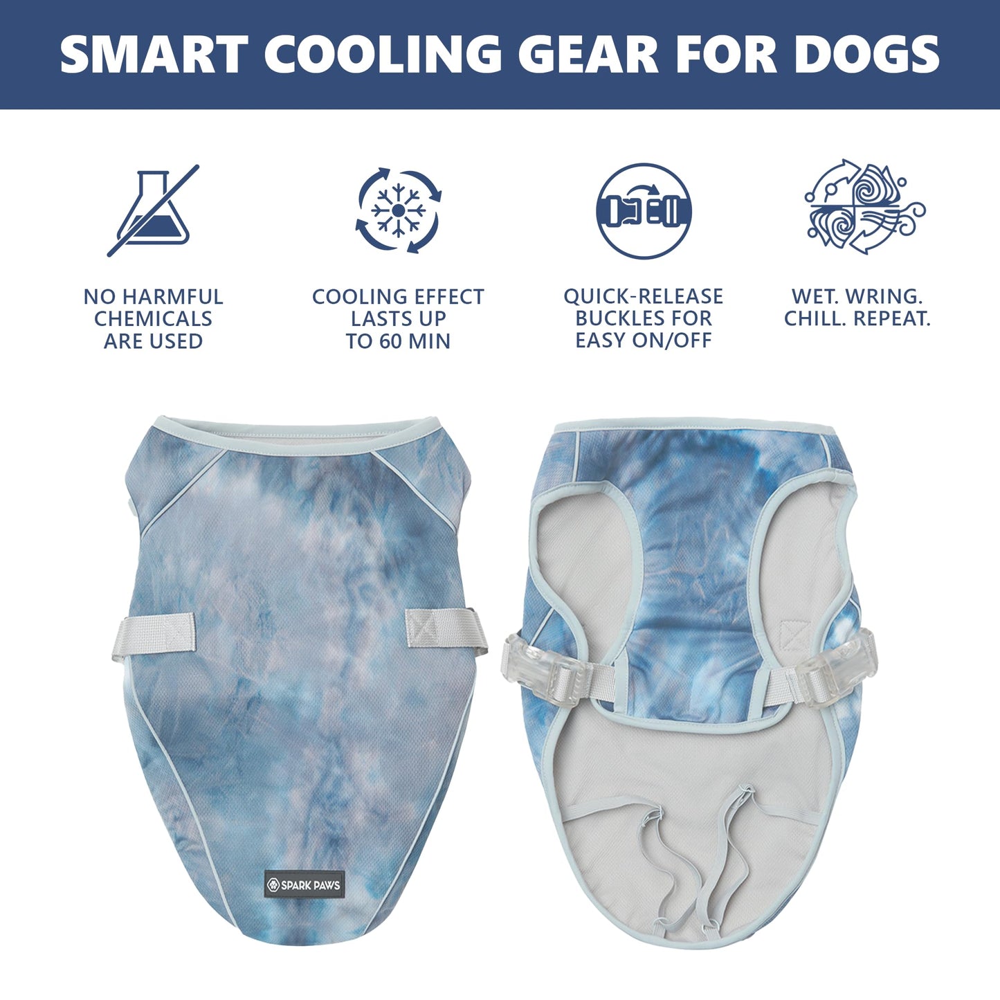Spark Paws Dog Cooling Vest. Chosen for real quality, fits naturally into modern pet homes.