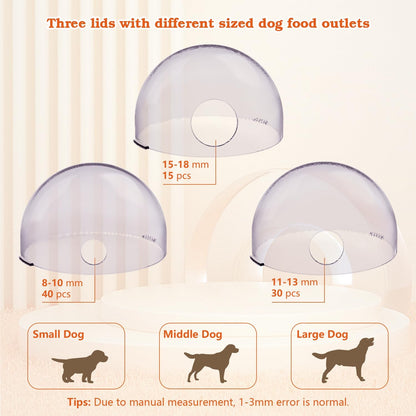 Dog Interactive Treat Dispenser Toy, Food Puzzle Slow Feeder