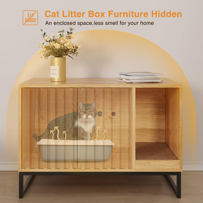 Halitaa Litter Box Enclosure. Chosen for real quality, fits naturally into modern pet homes.