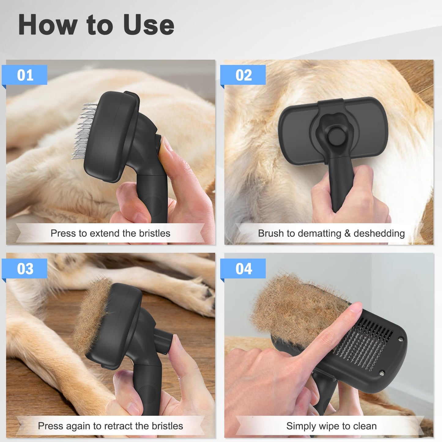 Dipoo Self Cleaning Shedding Brush. Chosen for real quality, fits naturally into modern pet homes.
