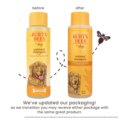Burts Bees for Pets Oatmeal Dog Shampoo with Honey. Chosen for real quality, fits naturally into