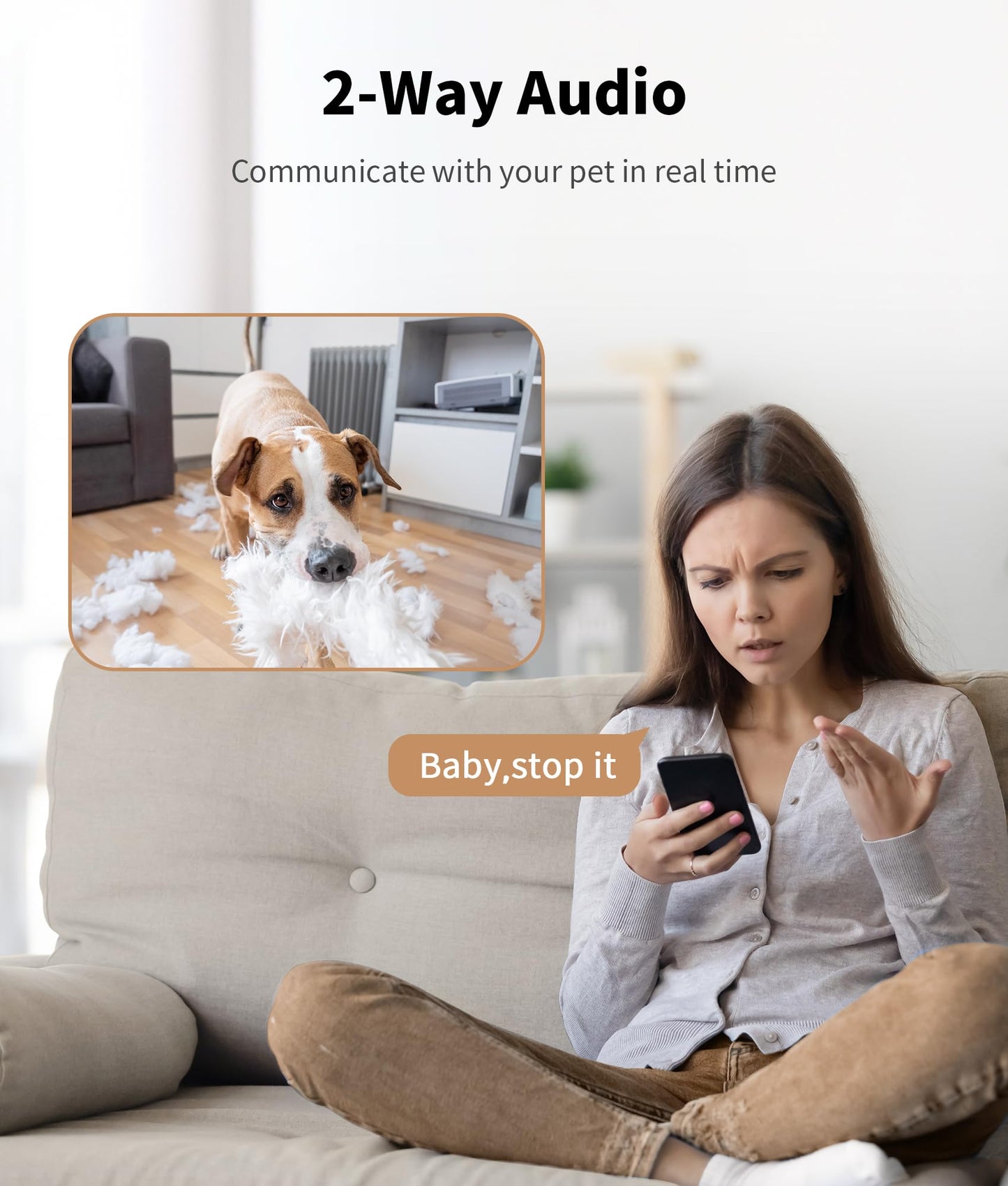 TKENPRO 2K Pet Camera Treat Dispenser. Chosen for real quality, fits naturally into modern pet