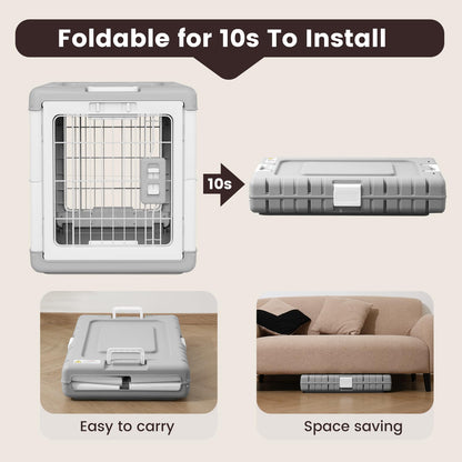 Collapsible Dog Crate for Large/Medium Dogs. Chosen for real quality, fits naturally into modern