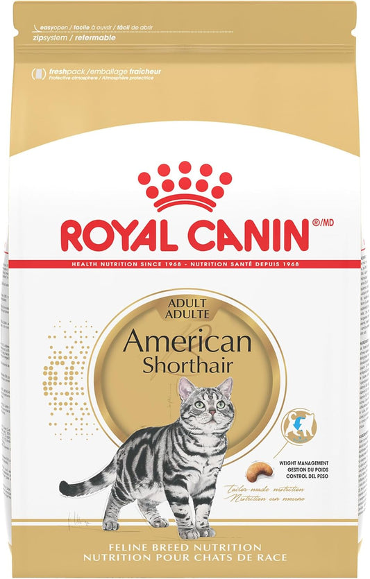 Royal Canin American Shorthair Breed Adult Dry Cat Food, 5.5 lb.