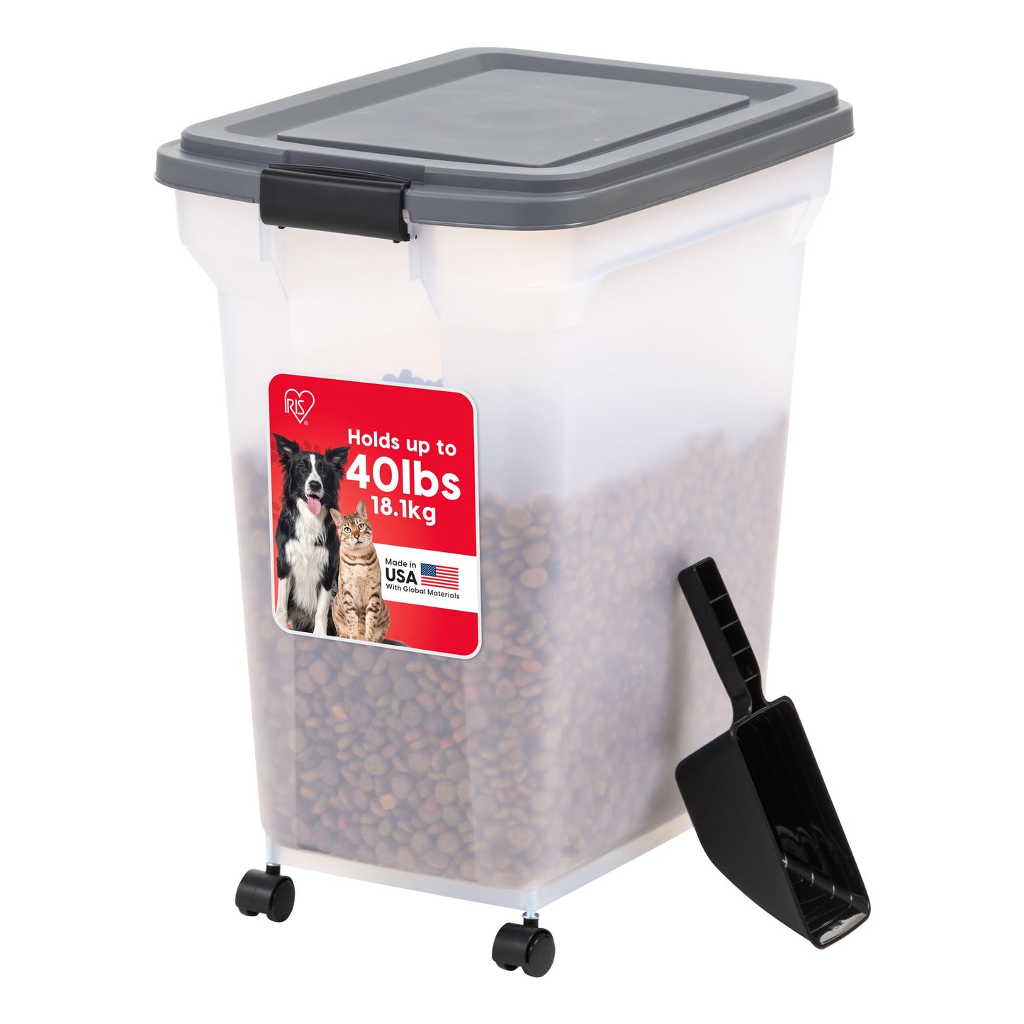 IRIS USA Dog Food Storage Container. Chosen for real quality, fits naturally into modern pet homes.