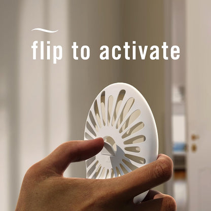 Febreze Bathroom Air Freshener, Odor-Fighting, Plug In Alternative, Air Fresheners for Home and Bathroom and Kitchen, Closet Air Fresheners, Heavy Duty Pet Scent, 4 Count