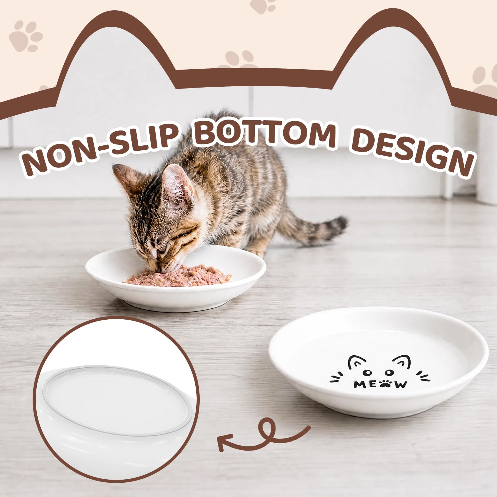 YINEYA 3 Pack Cat Food Bowls. Chosen for real quality, fits naturally into modern pet homes.