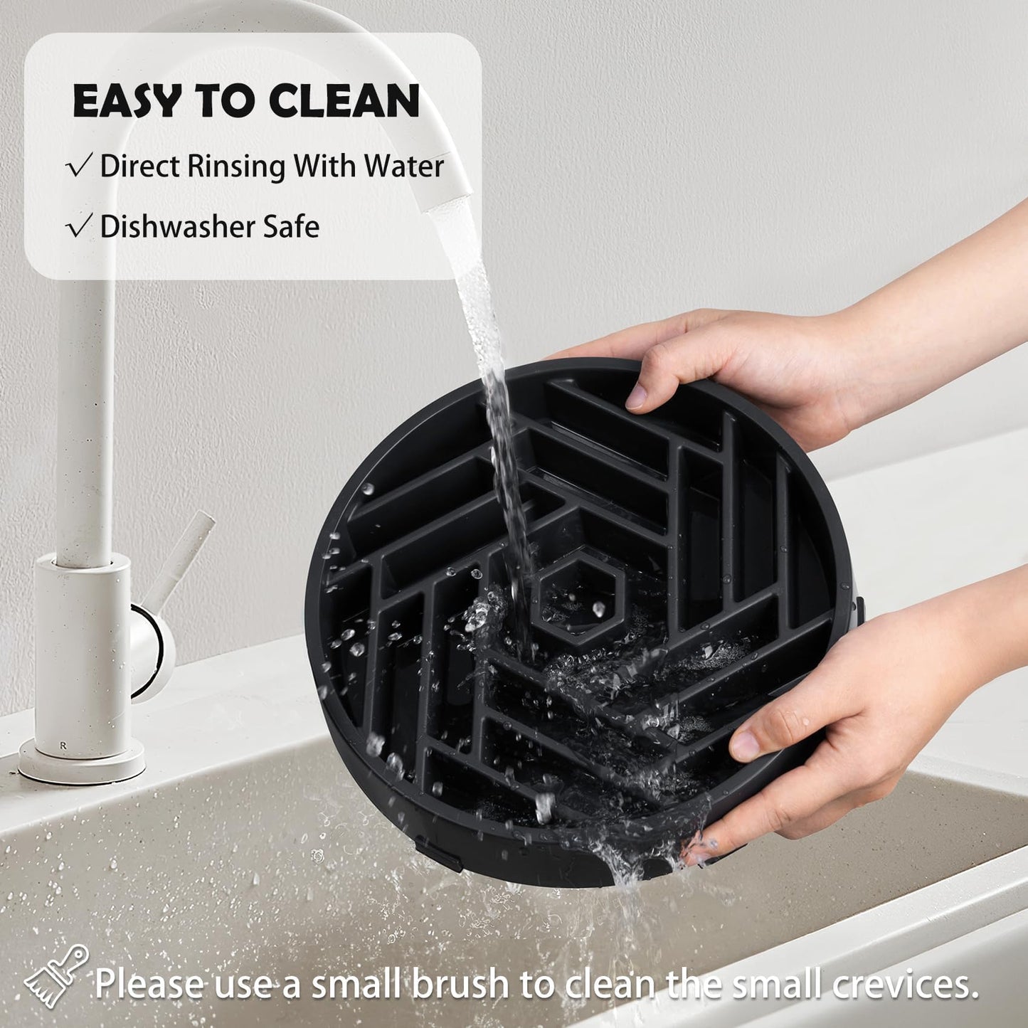 TOBYTO Slow Feeder Dog Bowls Large Medium Breed. Chosen for real quality, fits naturally into