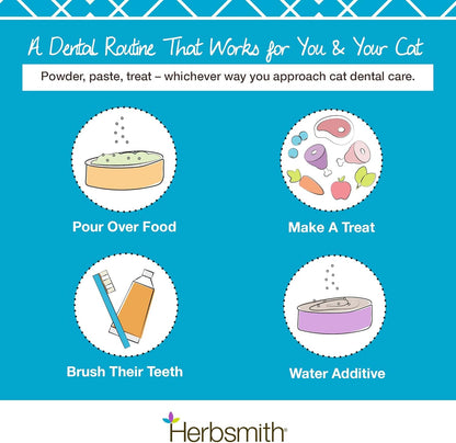 Herbsmith Cat Breath - Dental Support for Cats - 75g