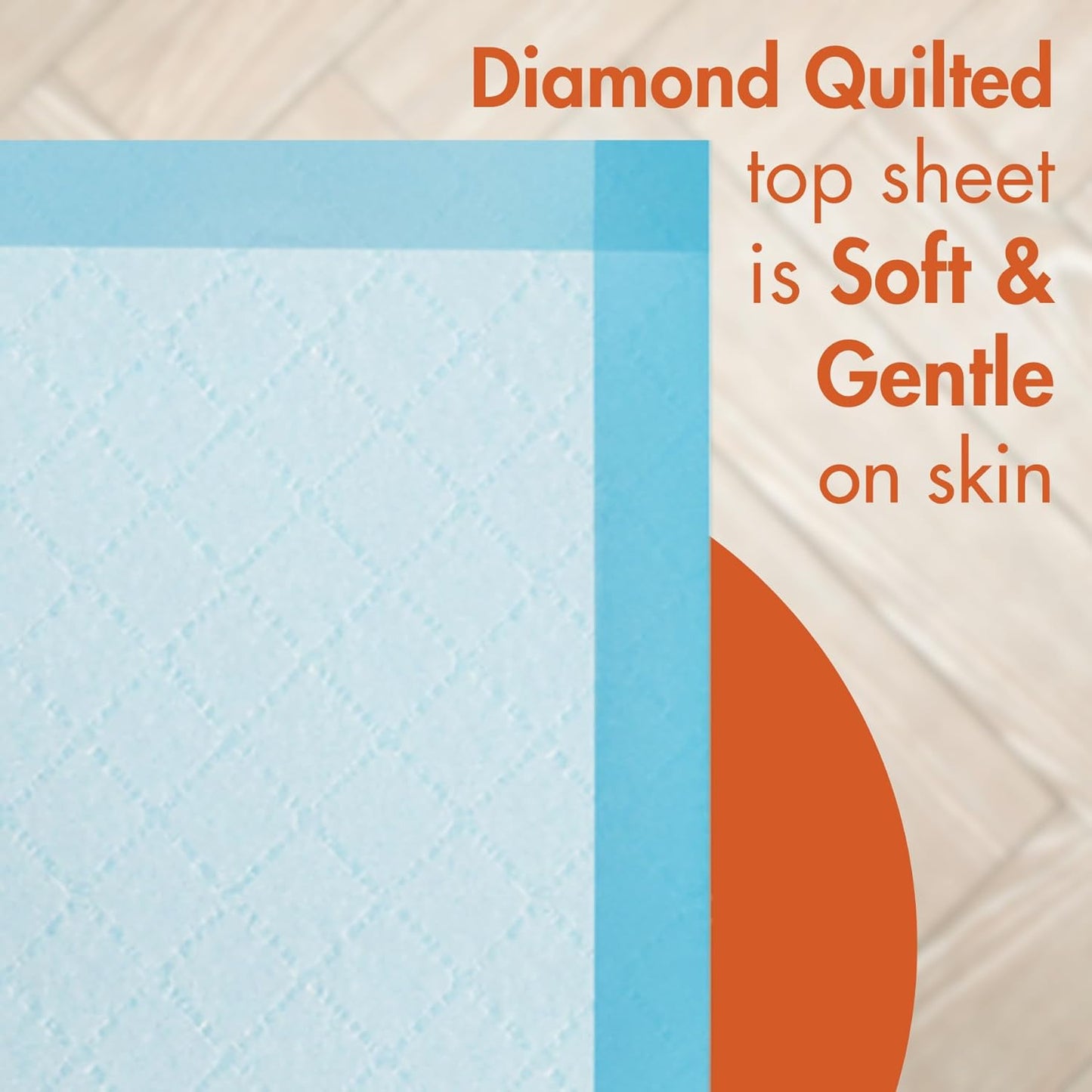 Caring Disposable Underpads 30 x 30 in, Light Absorbency Bed Pads, Chucks Pads, Puppy Pads, Baby Changing Pads, Incontinence Underpads for Adults, Pets, Babies, 10 Count Pack