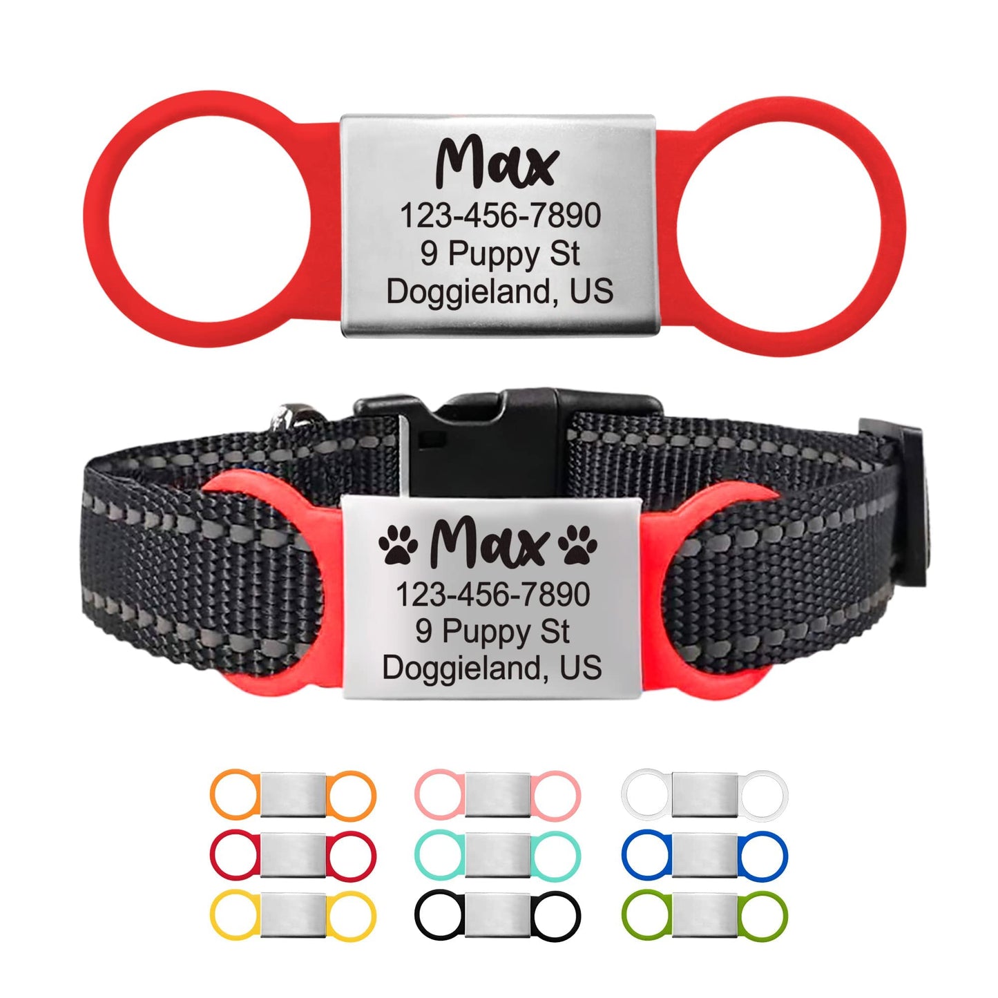 Custom Slide On Pet Tag ID. Chosen for real quality, fits naturally into modern pet homes.