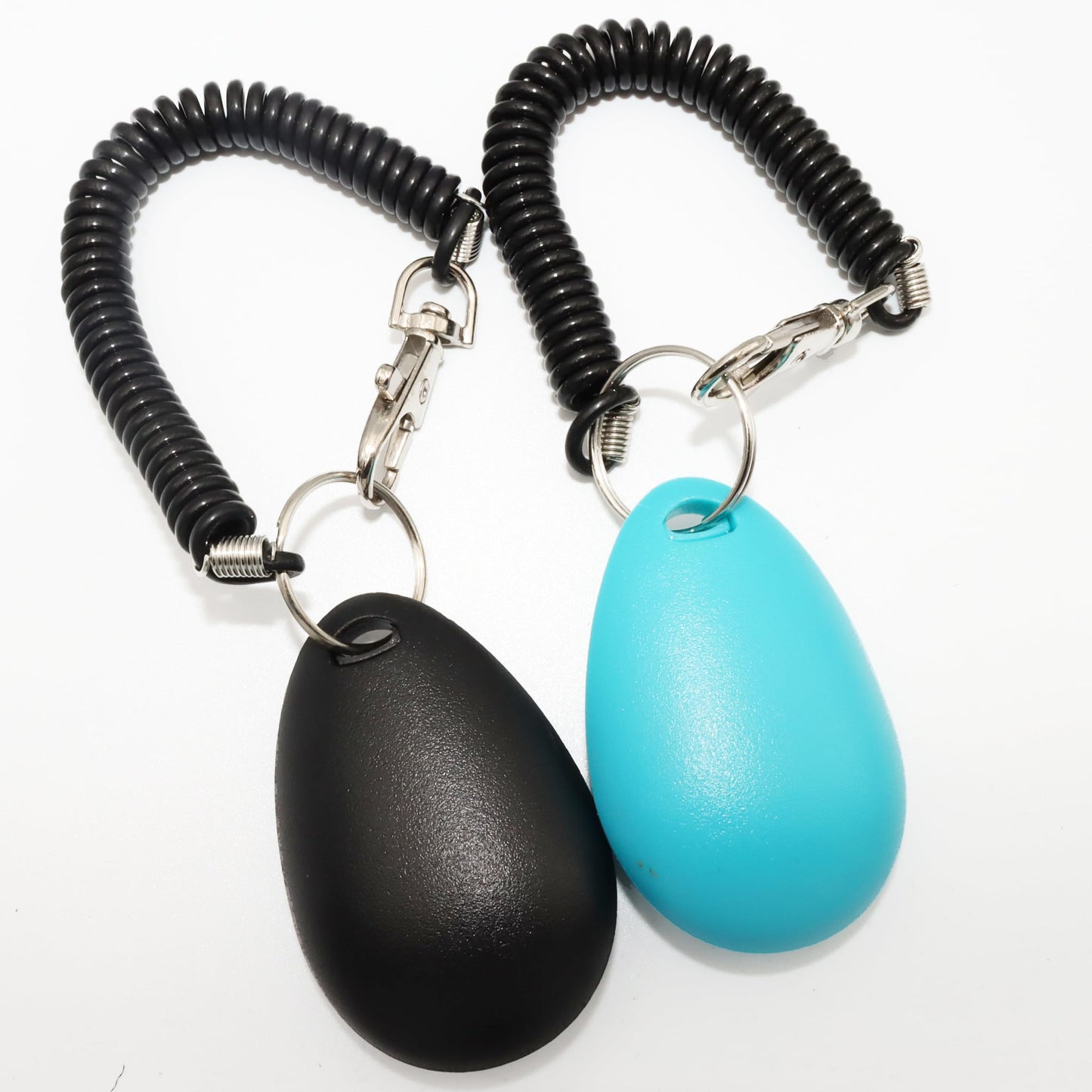 Dog Training Clicker with Sring Wrist and Keyring. Chosen for real quality, fits naturally into
