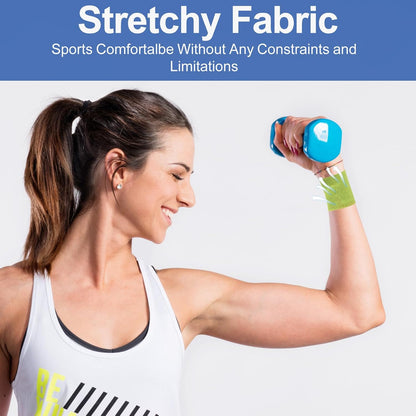 LDIWEE 24 Pack Self Adhesive Bandage Wrap 2 Inch, Vet Wrap for Dogs & Horses, Elastic Cohesive Tape for Athletic Sports, First Aid Medical, Ankle Sprains, Wrist Support