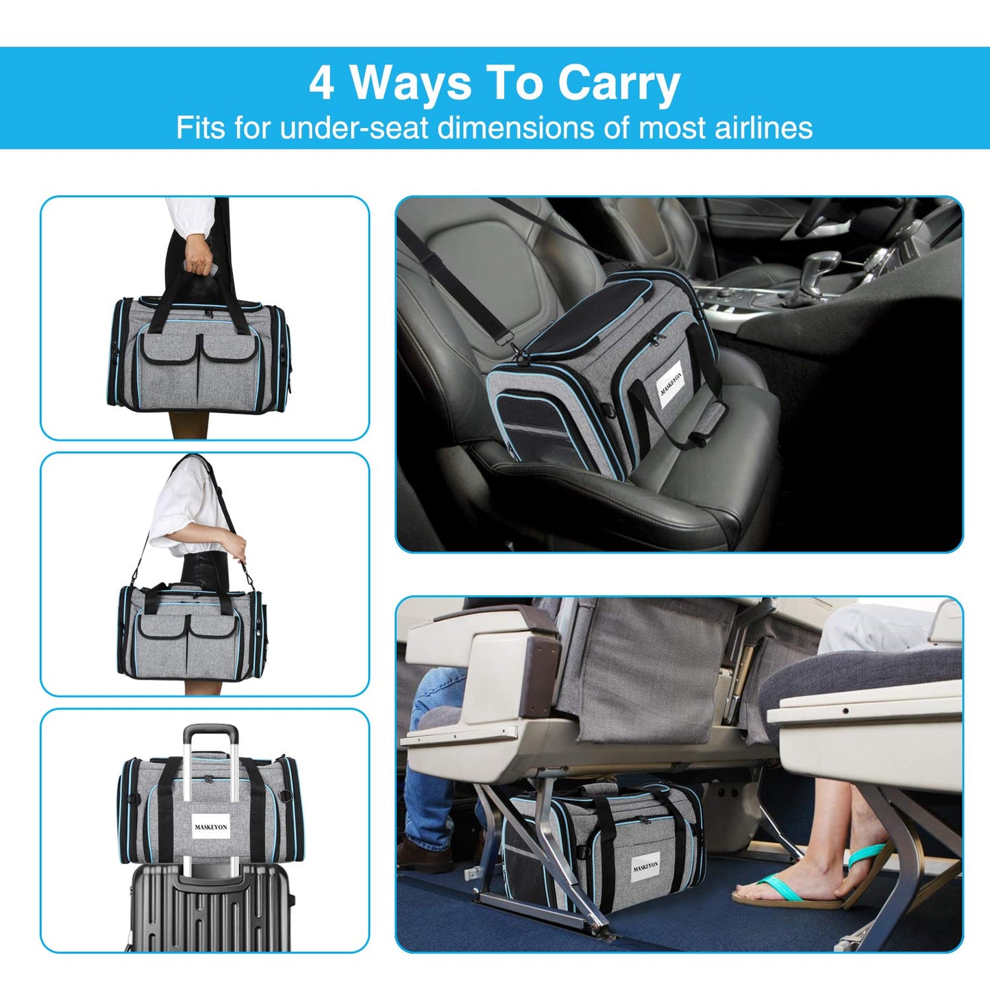 Airline Approved Pet Carrier. Chosen for real quality, fits naturally into modern pet homes.