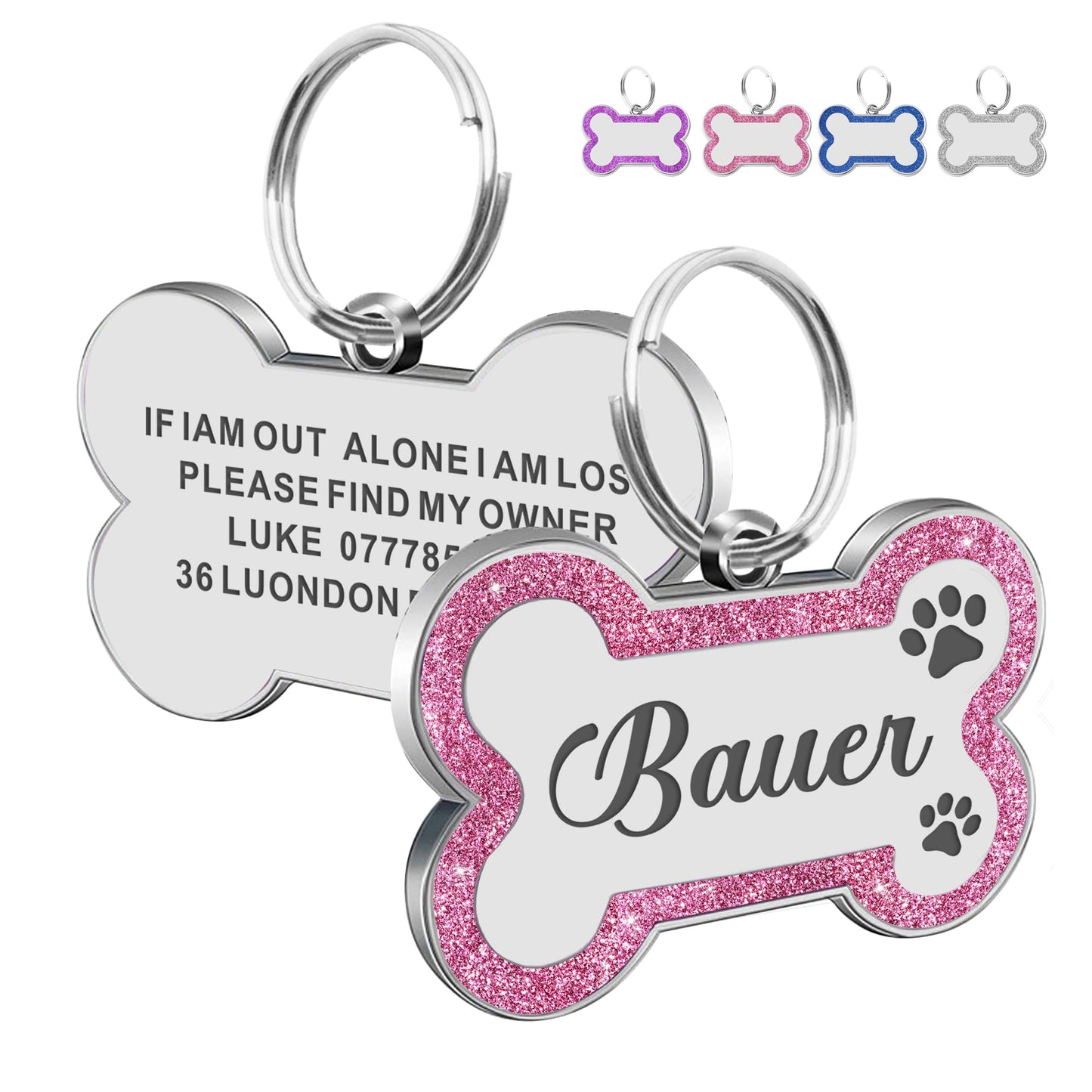 Dog Tags Personalized for Pets Dog Name Tags. Chosen for real quality, fits naturally into modern