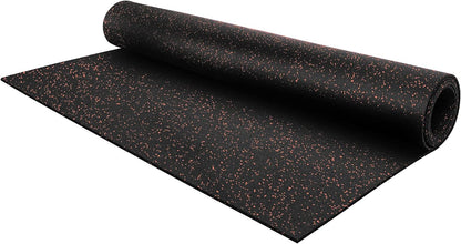 Flooring Inc's 1/4" Thick Tough Rubber Flooring Roll | Flexible Recycled Rubber Floor Mats for Home Gym | Heavy Duty Rubber Mat for Home Gyms, Sheds, Horse Stall Mat or Trailer