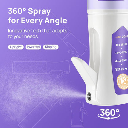 HICC PET Dog Hot Spot Treatment Spray, Itch Relief for Dog Care& Cat Care, 2X Strength for Dog Wound Care, Alleviate Dry Itchy Skin, Allergies, Inflammation, Dog Skin Irritation Treatment, 10 fl oz