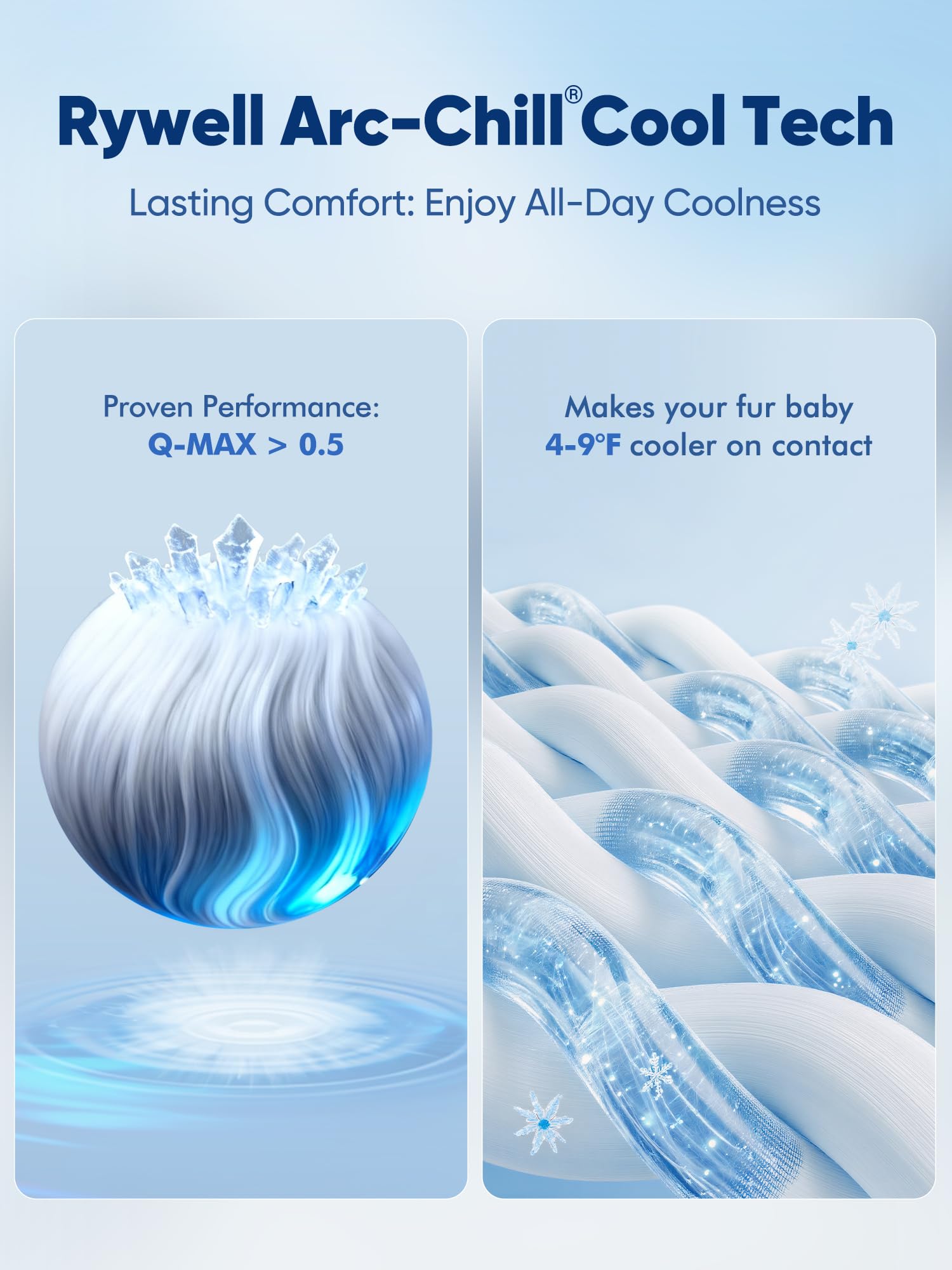 Rywell Dog Cooling Mat 2.0. Chosen for real quality, fits naturally into modern pet homes.