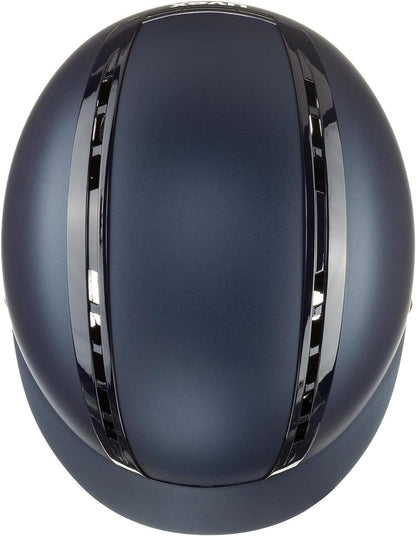 uvex suxxeed Active Horse Riding Helmet for Women & Men, Navy, S-M - Adjustable & Excellent Ventilated Helmet