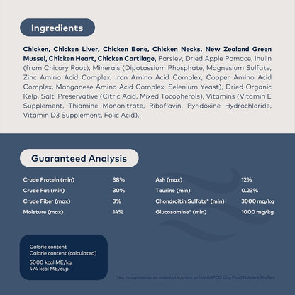 ZIWI Peak Air-Dried Dog Food – Chicken - All Natural, High Protein, Grain Free, Limited Ingredient w/Superfoods (3.5oz)