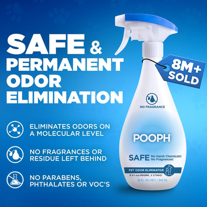 POOPH Pet Odor Eliminator Spray. Chosen for real quality, fits naturally into modern pet homes.