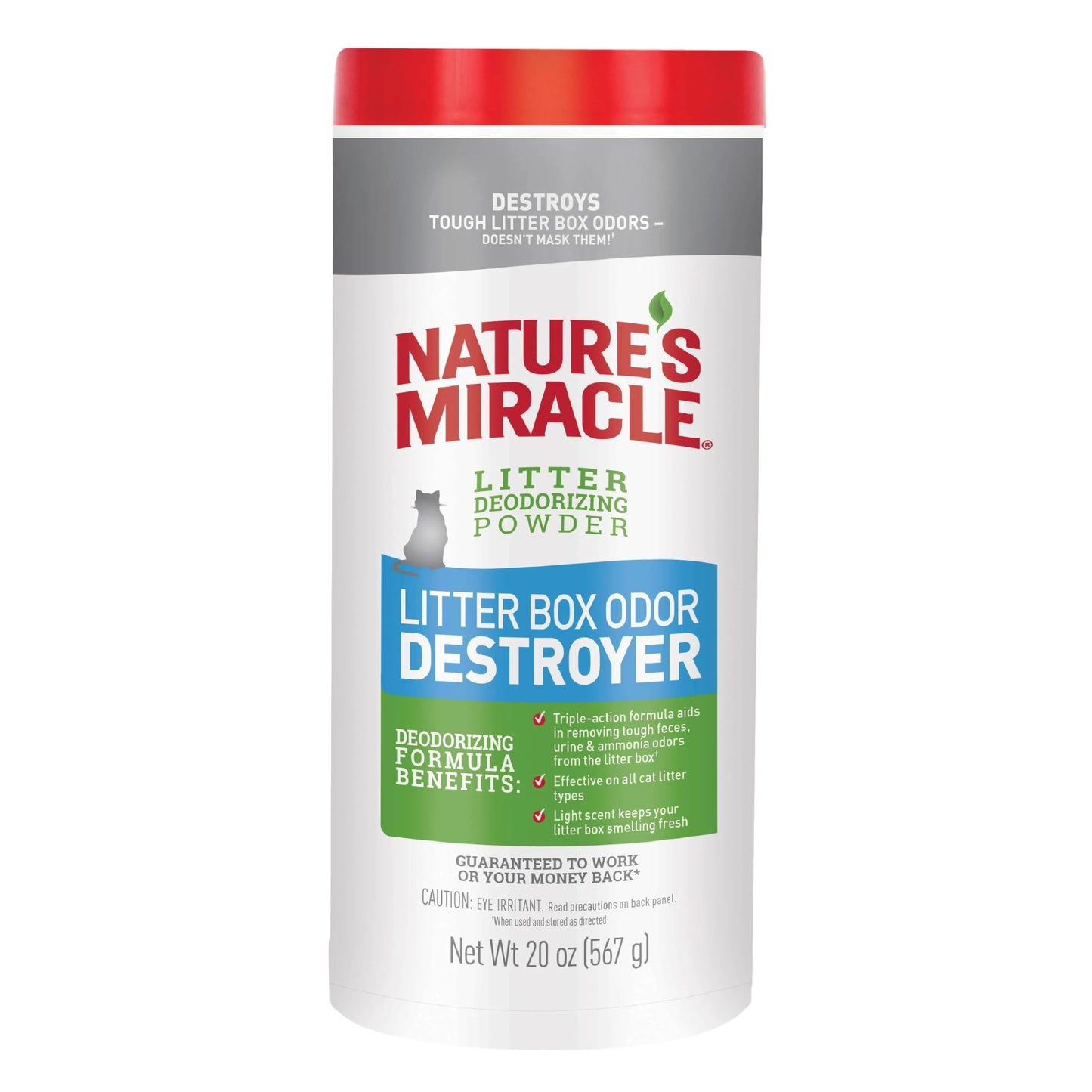 Nature's Miracle Cat Litter Box Odor Deodorizer Powder. Chosen for real quality, fits naturally