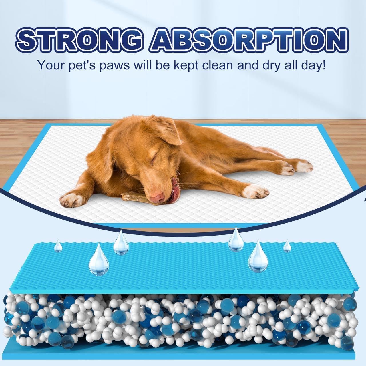Puppy Pads XL 100 Count. Chosen for real quality, fits naturally into modern pet homes.