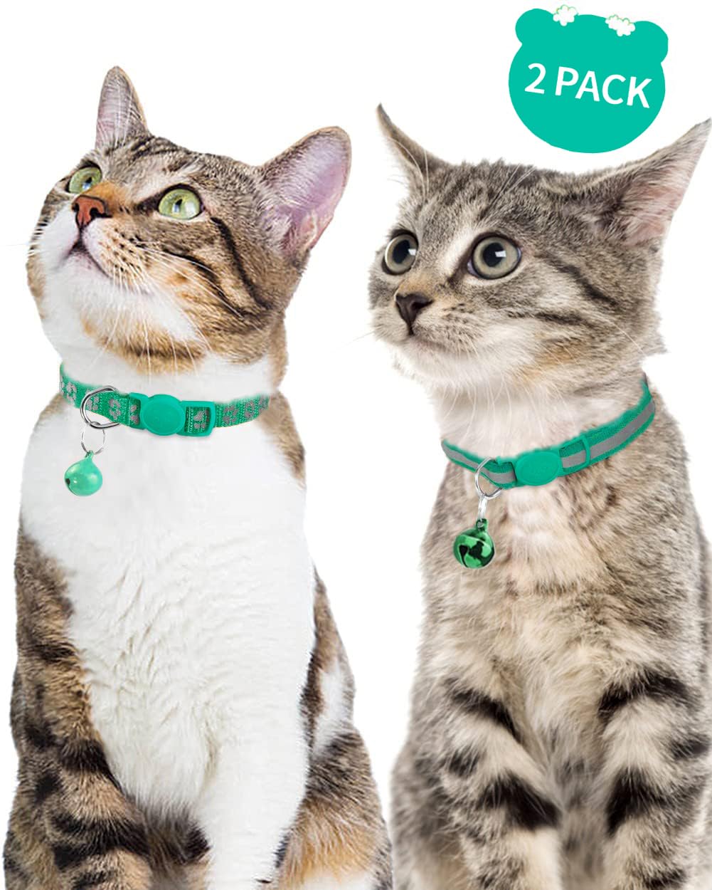 Taglory 2 Pack Reflective Breakaway Cat Collar with. Chosen for real quality, fits naturally into