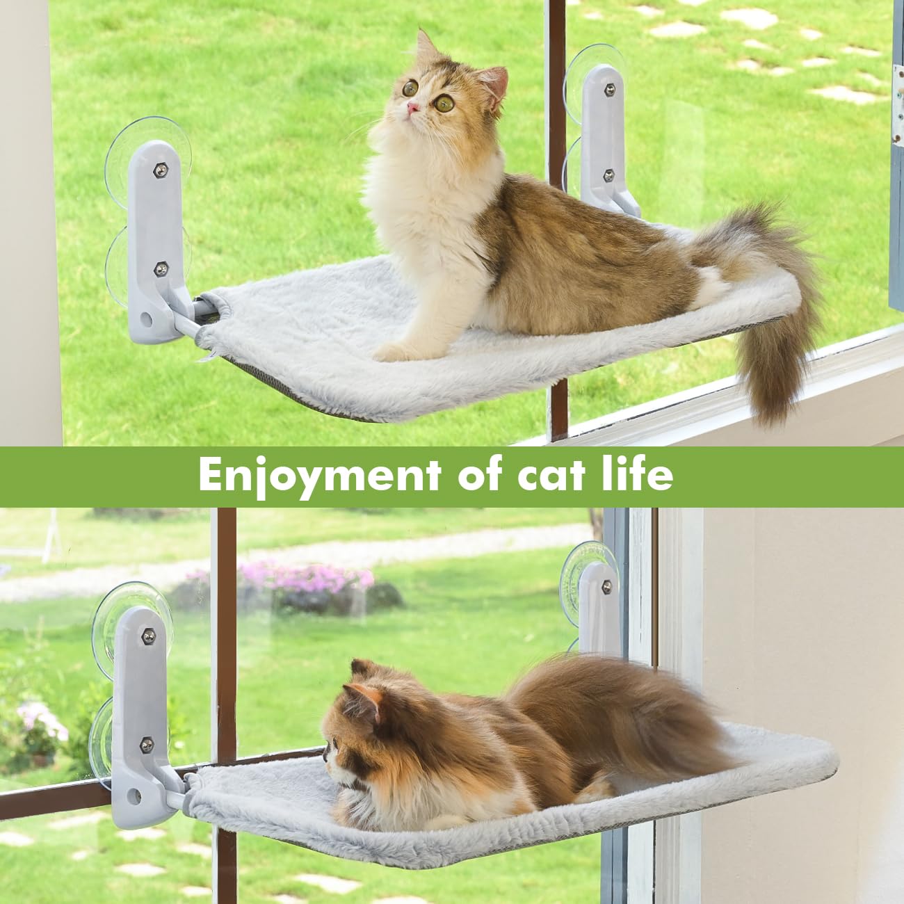 Zoratoo 2PC Cat Window Perch. Chosen for real quality, fits naturally into modern pet homes.