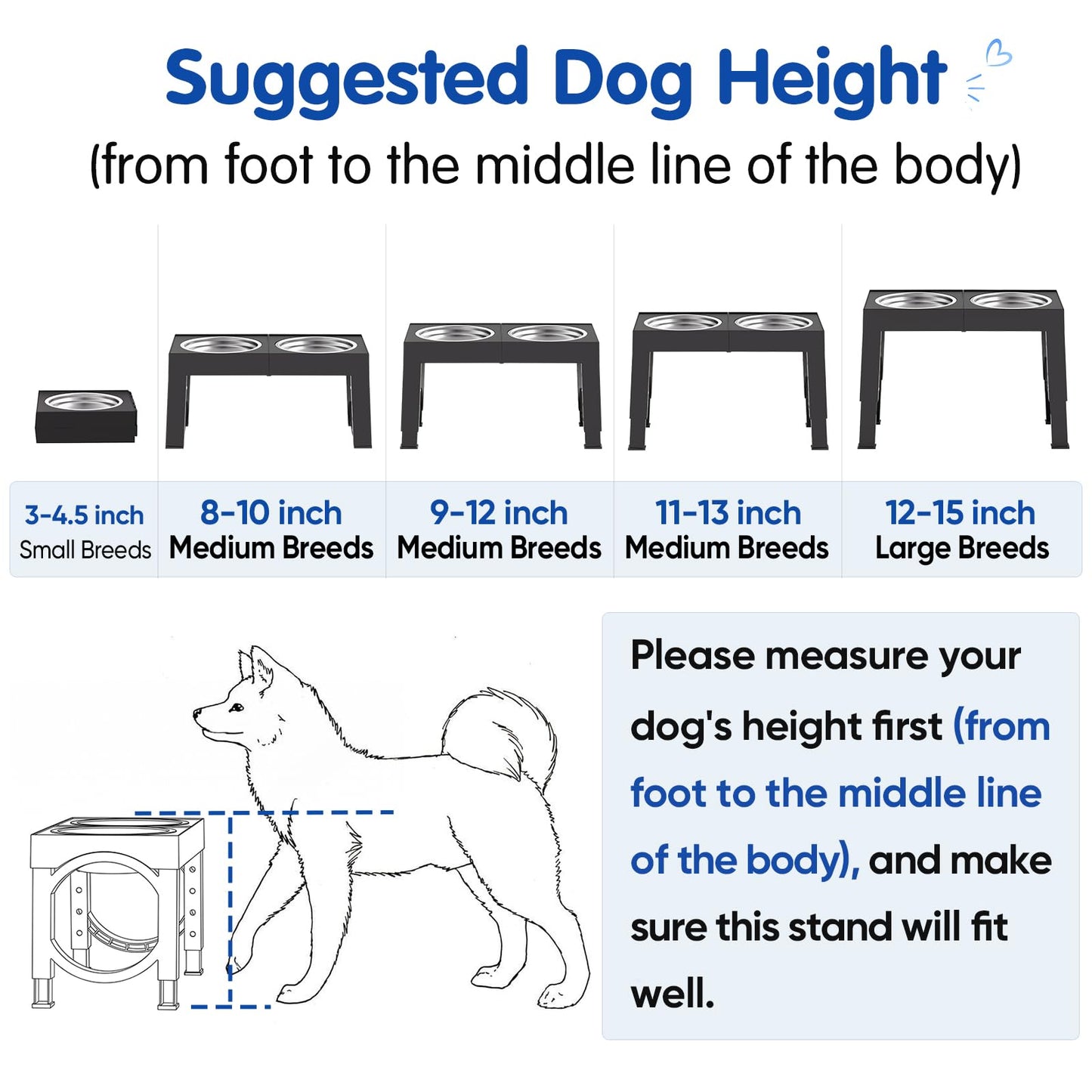 XIAZ Elevated Dog Bowls Large Breed Raised Dogs Bowl. Chosen for real quality, fits naturally into
