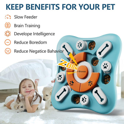 FOXMM Interactive Dog Treat Puzzle Toys for IQ. Chosen for real quality, fits naturally into modern