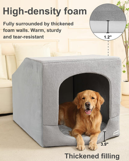 Hovicaed Indoor Dog House Extra Large Sized Dog Tent. Chosen for real quality, fits naturally into
