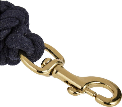 Weaver Equine Performance Lead Rope, Long Horse Lead Rope with Quick Halter Attachment, Soft Comfort Grip, Barn Horse Tack for Daily Use & Showing