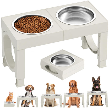 XIAZ Elevated Dog Bowls Large Breed Raised Dogs Bowl. Chosen for real quality, fits naturally into