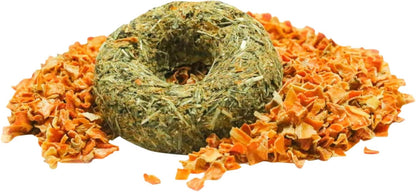 Grandpa's Best Whisker Nibblers Banana Carrot Treats for Rabbits, Guinea Pigs and Small Animals