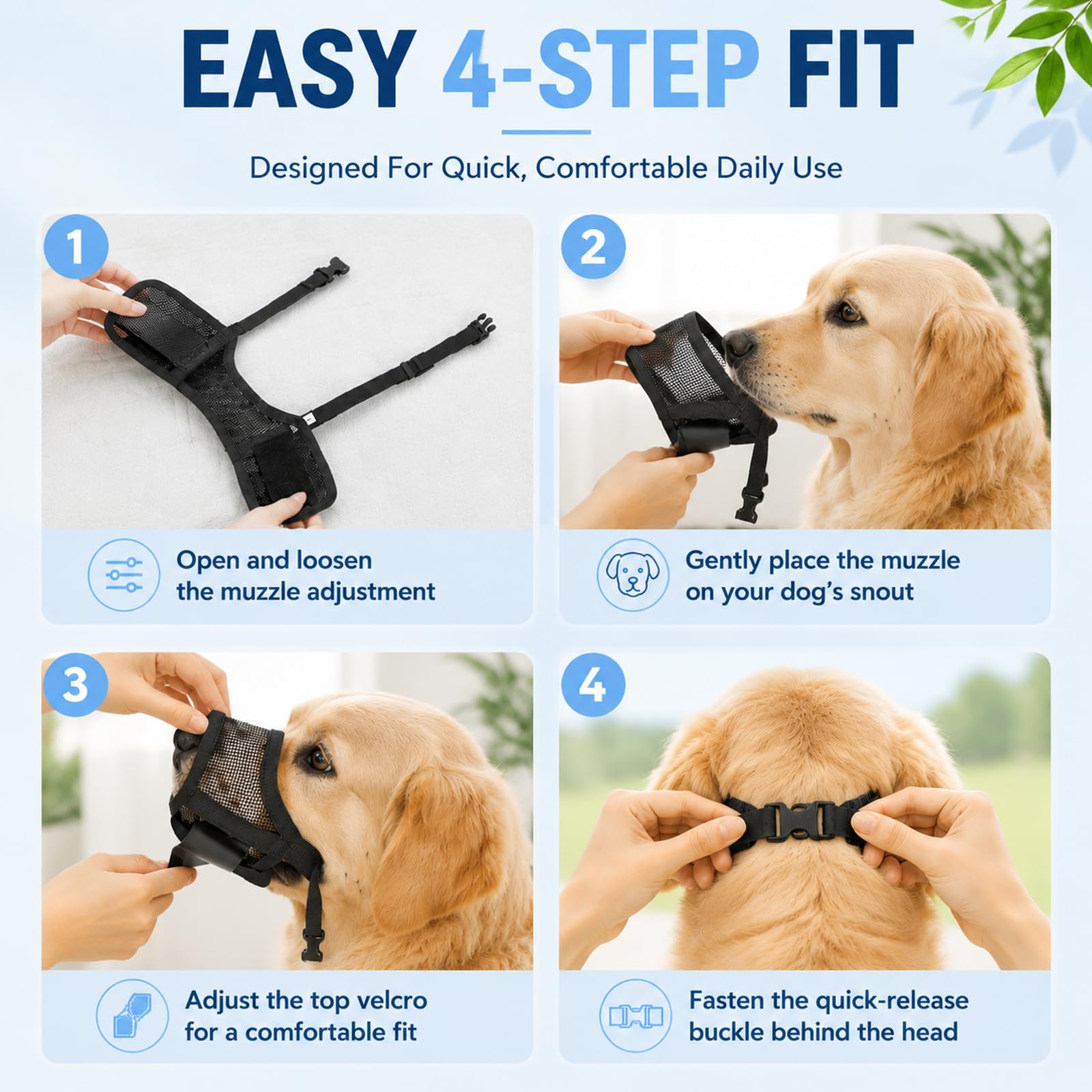 Dog Muzzle. Chosen for real quality, fits naturally into modern pet homes.