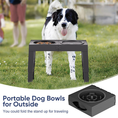 XIAZ Elevated Dog Bowls Large Breed Raised Dogs Bowl. Chosen for real quality, fits naturally into