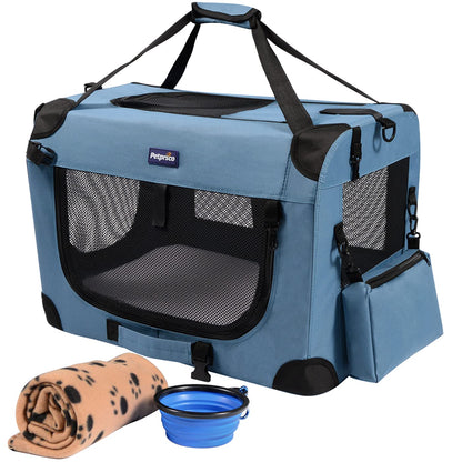 Petprsco Portable Collapsible Dog Crate. Chosen for real quality, fits naturally into modern pet