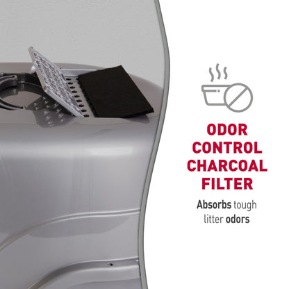 Nature's Miracle Hooded Flip Top Cat Litter Box with. Chosen for real quality, fits naturally into