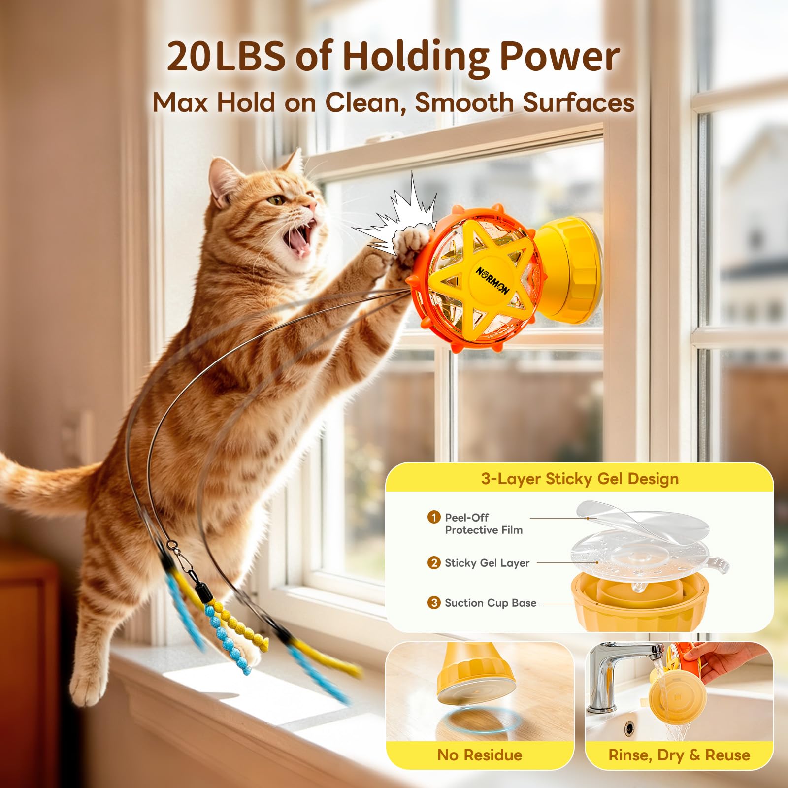 NORMON Cat Treat Dispenser. Chosen for real quality, fits naturally into modern pet homes.