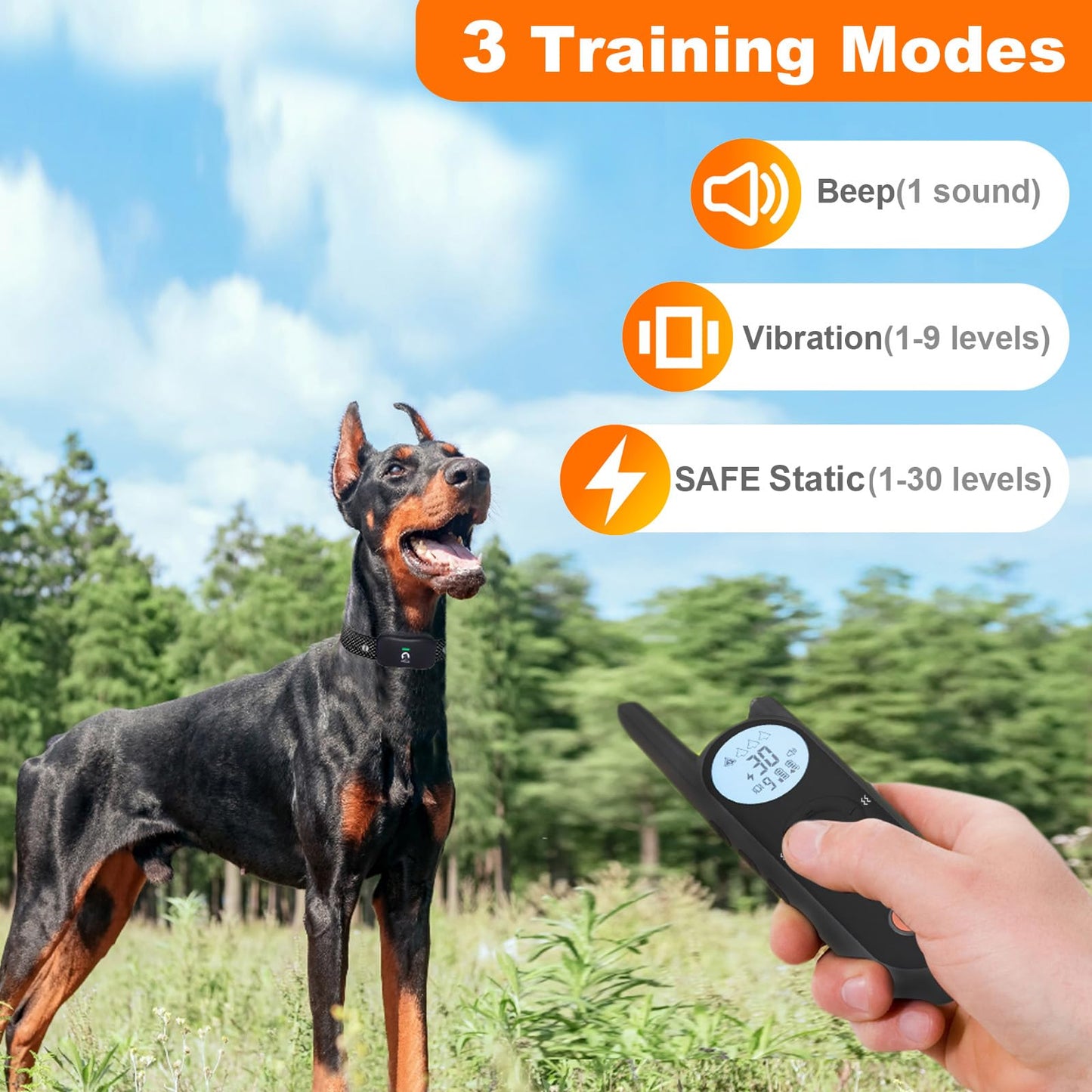 MIMOFPET Wireless Dog Fence for 2 Dogs. Chosen for real quality, fits naturally into modern pet