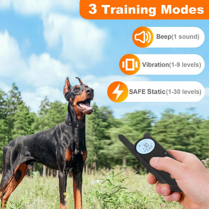 MIMOFPET Wireless Dog Fence for 2 Dogs. Chosen for real quality, fits naturally into modern pet