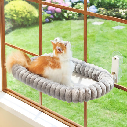 Zakkart SnugCloud Foldable Cat Window Perch. Chosen for real quality, fits naturally into modern