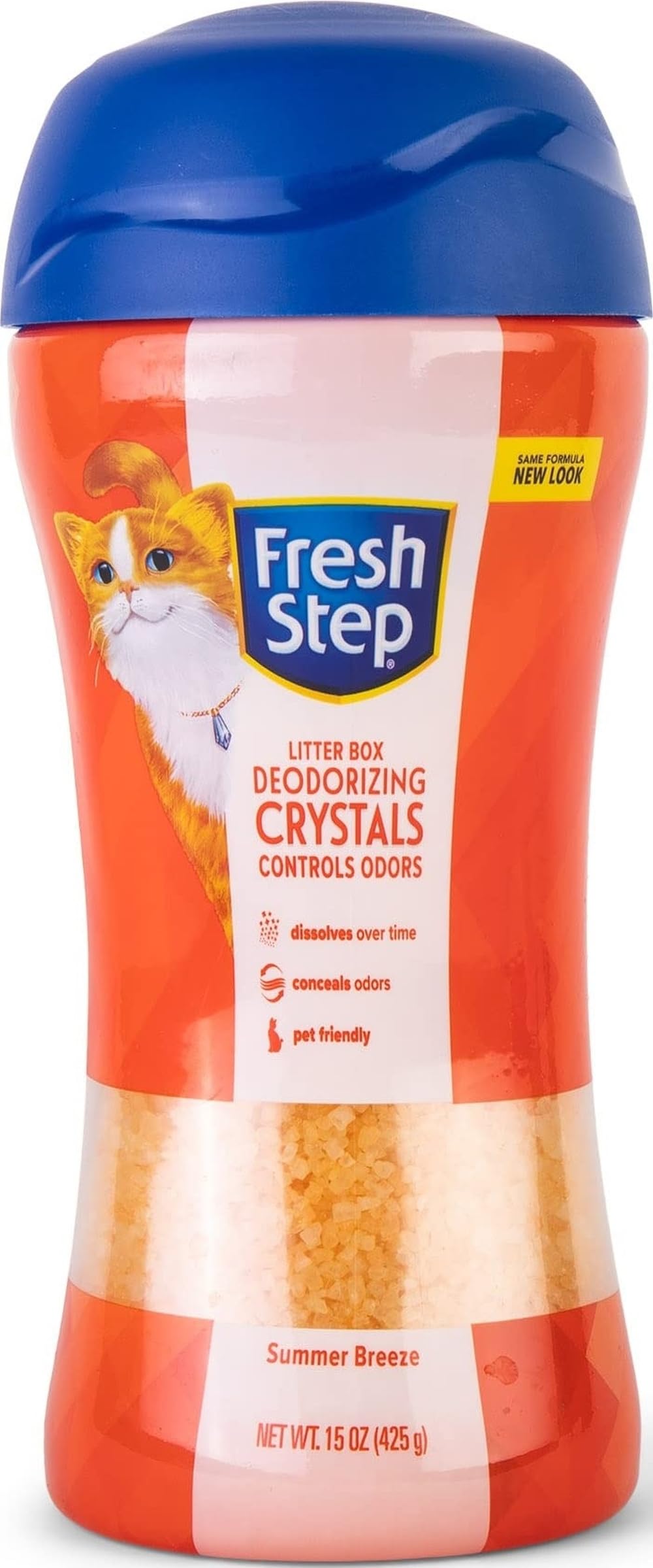 Fresh Step Cat Litter Crystals Deodorizer. Chosen for real quality, fits naturally into modern pet