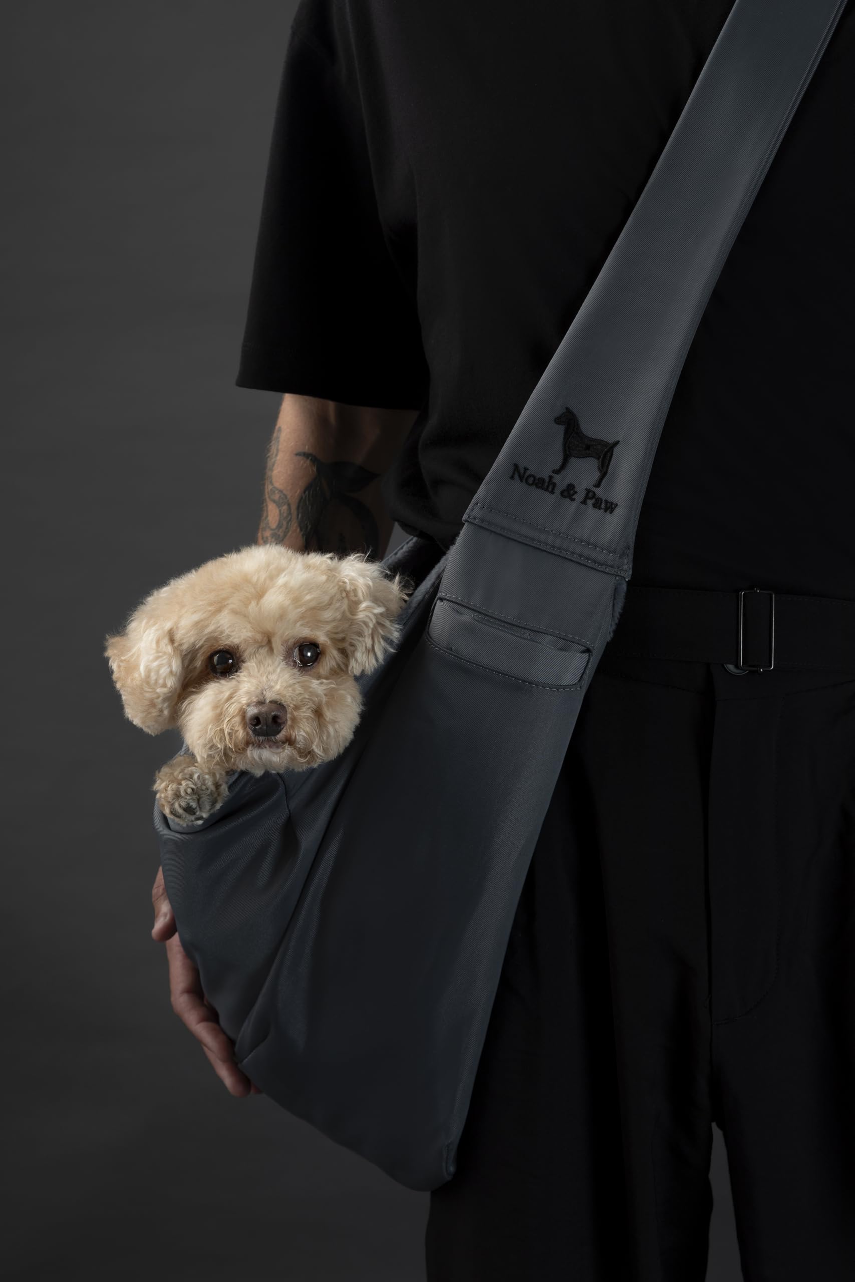 Noah & Paw Dog Sling Carrier for Small Dogs 5. Chosen for real quality, fits naturally into modern