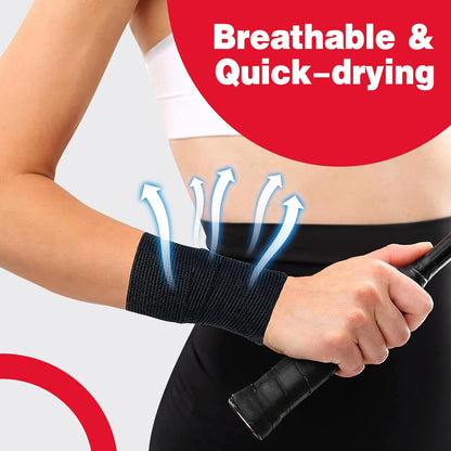 AZEN 8 Pack Self Adhesive Bandage Wrap, 2" X 5 Yards Elastic Cohesive Bandage Wrap, Black Athletic Tape, Vet Wrap, Ankle Tape, Tattoo Grip Tape Wrap