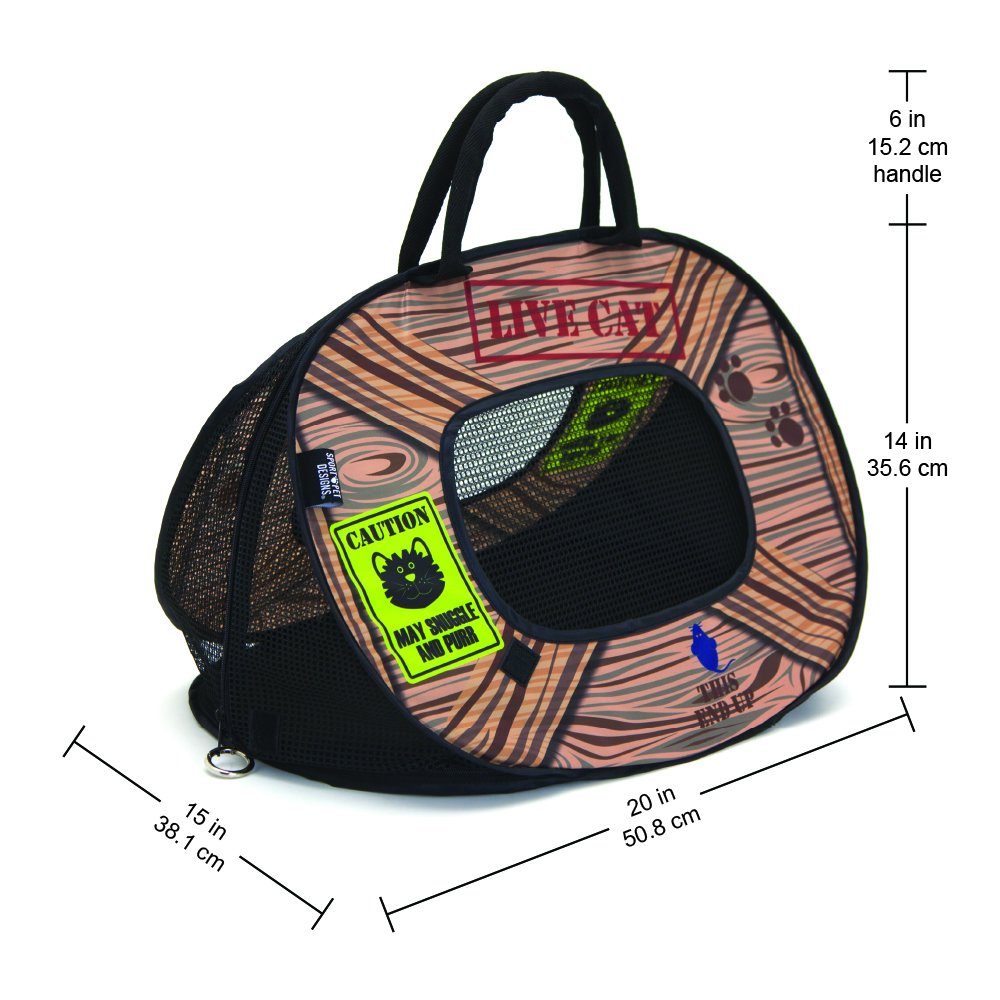 SportPet Designs Soft Sided Cat Carriers. Chosen for real quality, fits naturally into modern pet