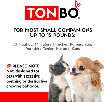 TONBO Soft Plush Small Cute and Cozy Nature Dog Cat Bed, Washer and Dryer Friendly (French Fries)